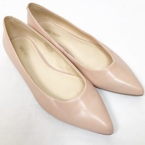 Nine West Nude Flats